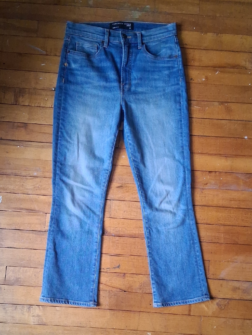 Veronica Beard 28 Carly Kick Flare High Rise Jeans